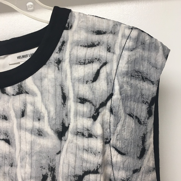 Helmut Lang Silk Annex Printed Mini Dress - Picture 6 of 15